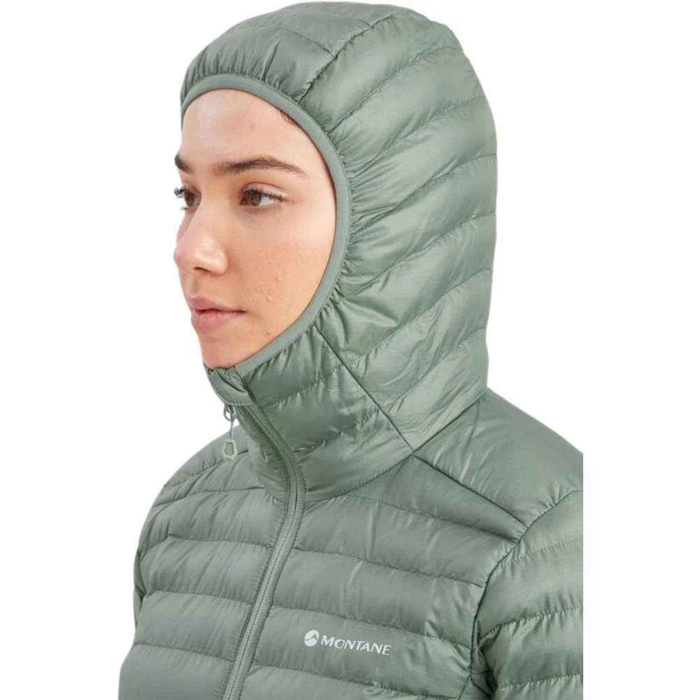 Montane Women's Icarus Lite Hooded Jacket (Eucalyptus) - Image 9