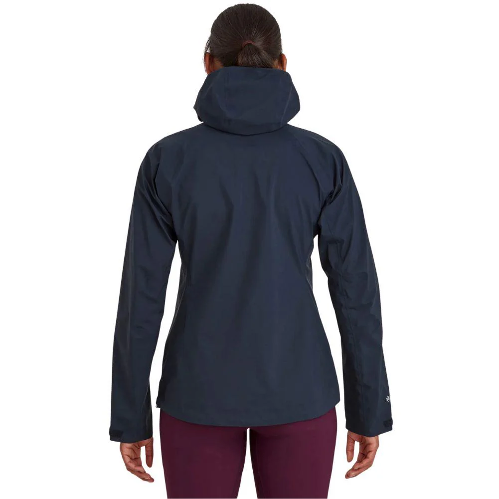 Montane Women's Phase Lite Waterproof Jacket (Eclipse Blue) - Image 5