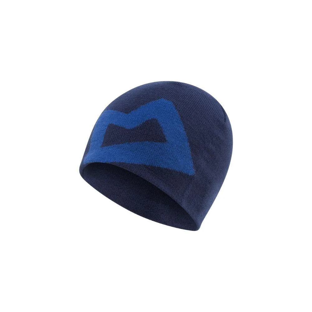 Mountain Equipment Branded Knitted Beanie (Medieval/Lapis Blue) - Image 2