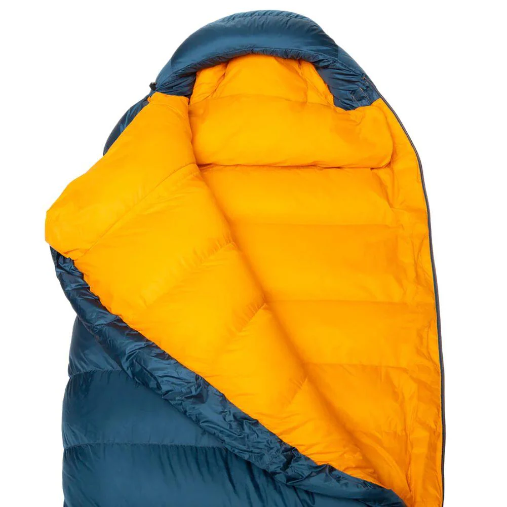 Mountain Equipment Helium 600 Down Sleeping Bag - Long (Majolica Blue) - Image 4
