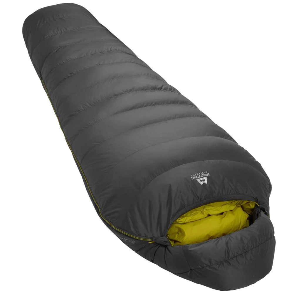 Mountain Equipment Helium GT 400 Regular Down Sleeping Bag (Anvil Grey) - Image 3