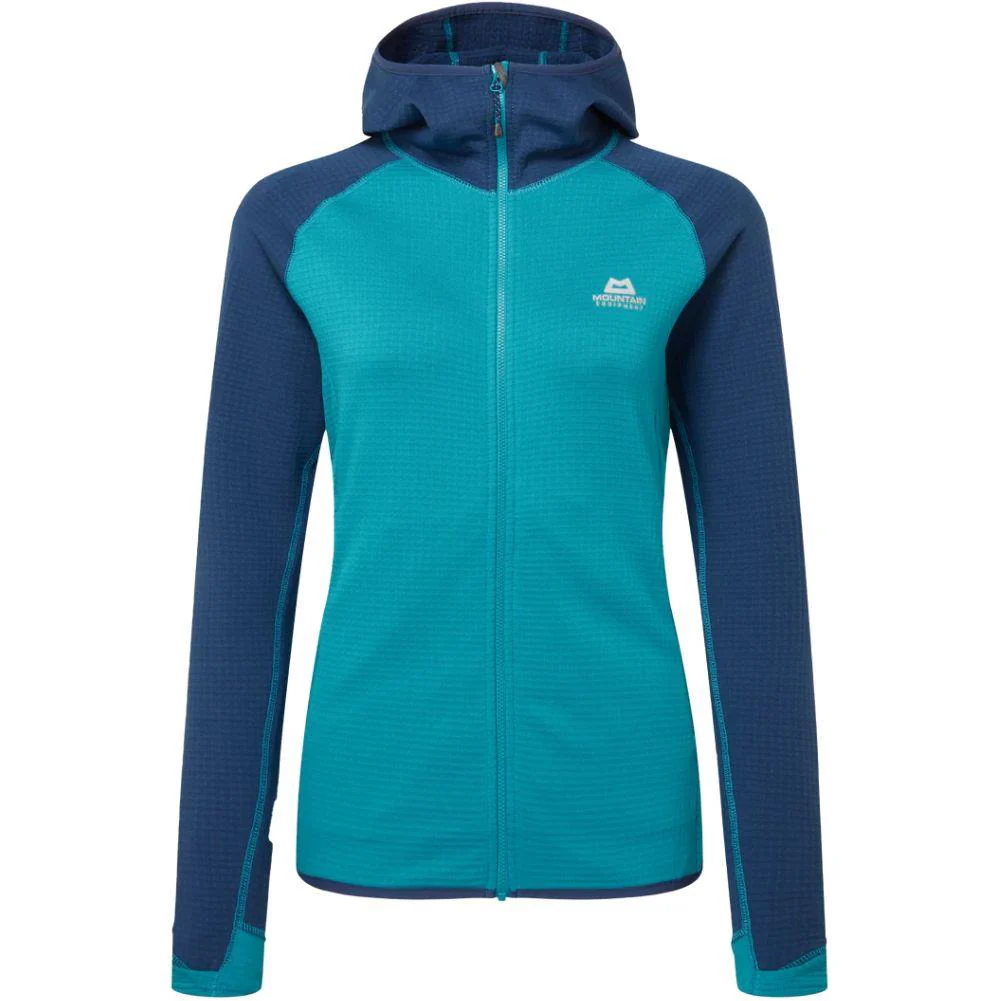 Mountain Equipment Women's Eclipse Hooded Jacket (Topaz/Medieval)