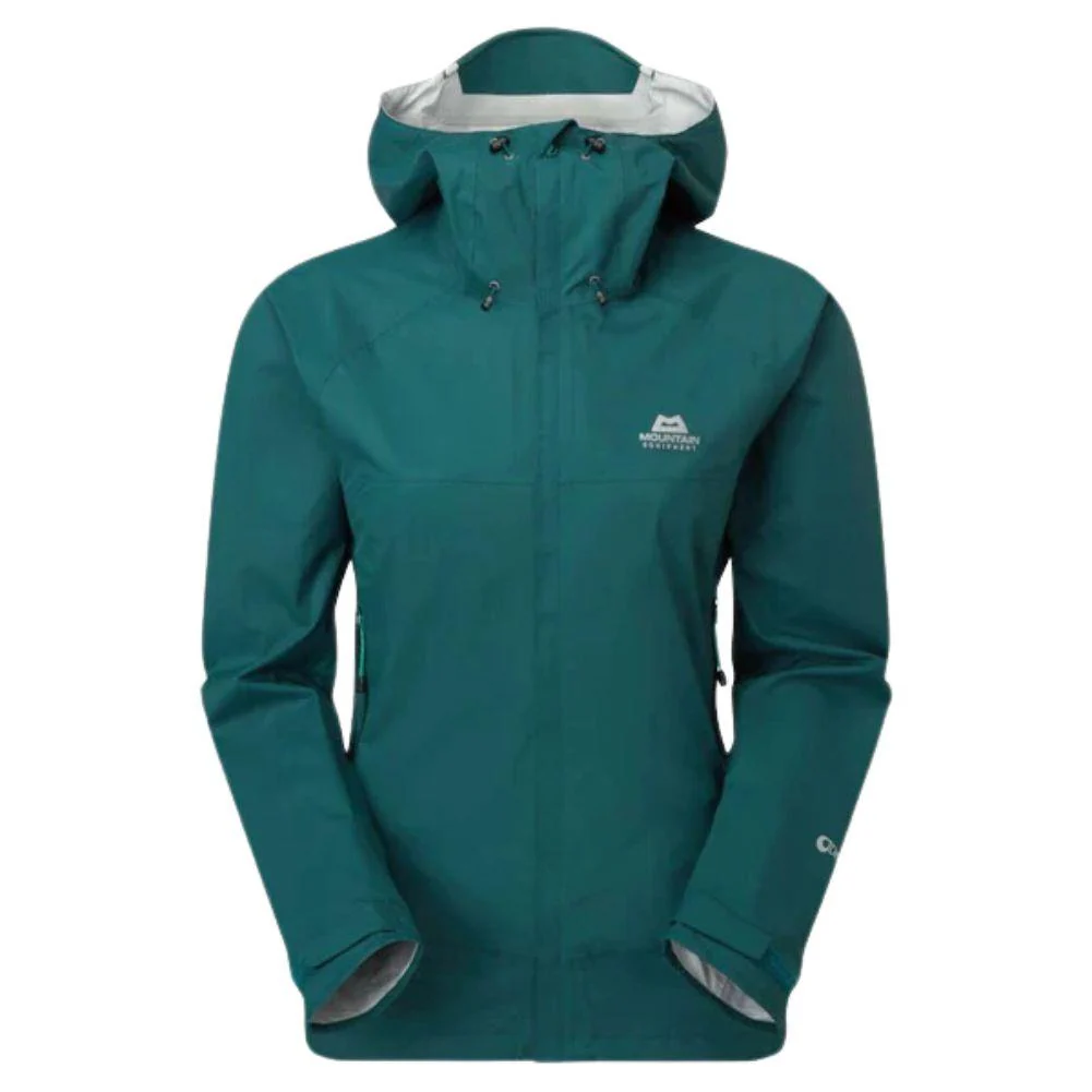 Mountain Equipment Women's Zeno Waterproof Jacket  (Deep Teal)