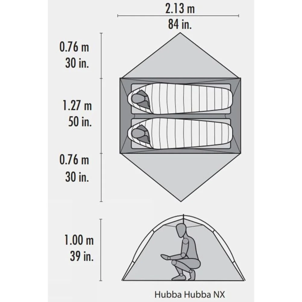 MSR Hubba Hubba NX 2 Tent - 2 Person Tent - Image 8