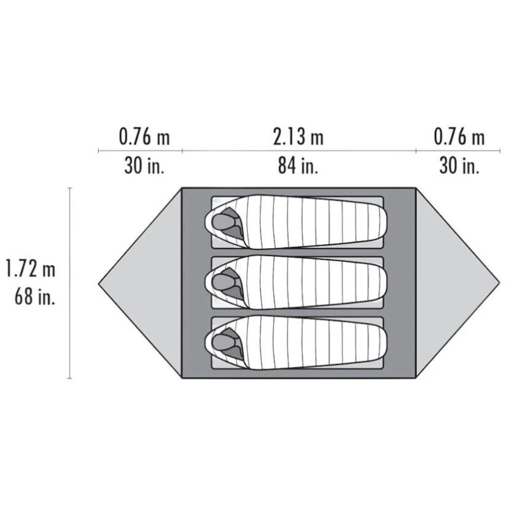 MSR Mutha Hubba NX Tent - 3 Person Tent - Image 5