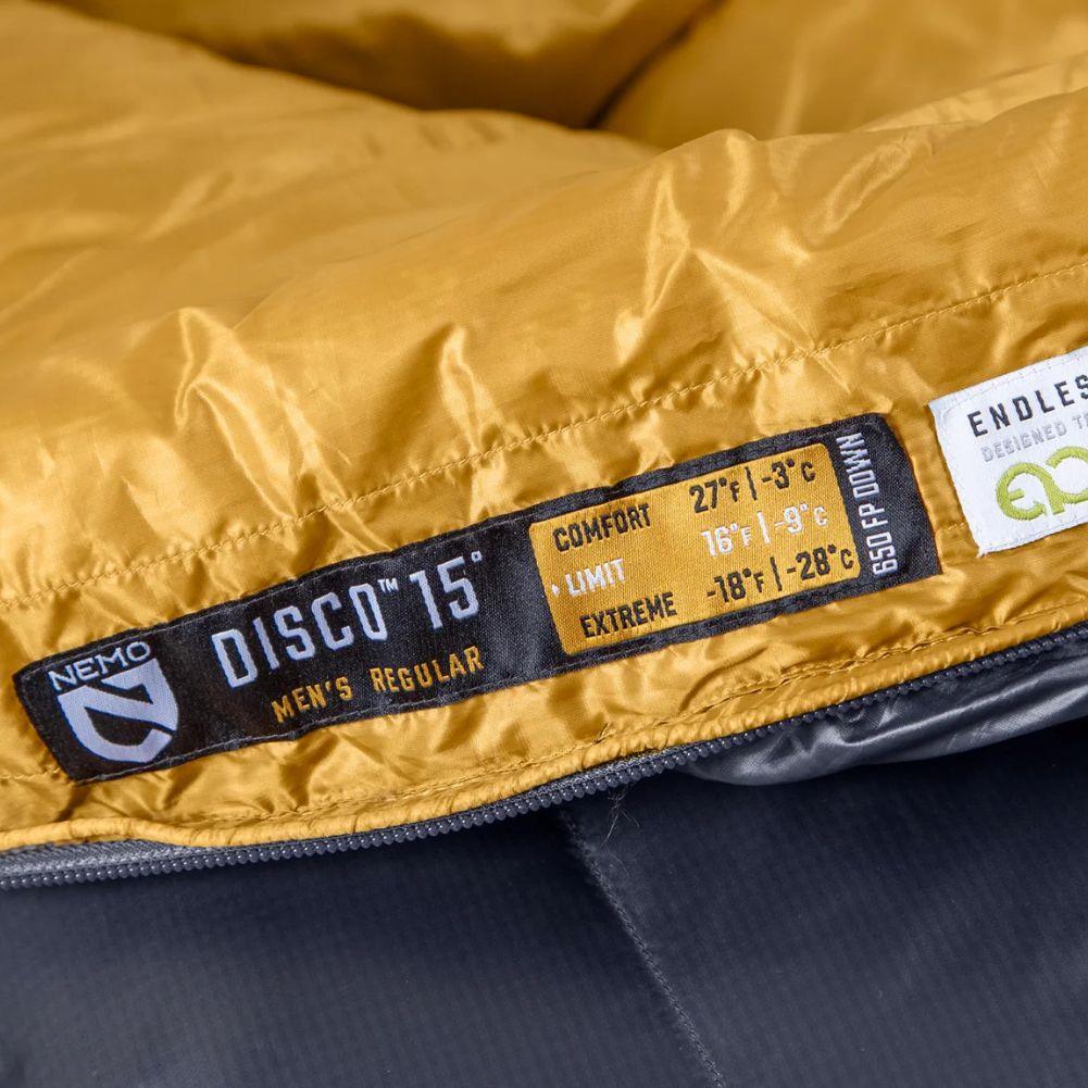 Nemo Equipment Men's Disco Endless Promise Down Sleeping Bag (Ombre Blue) - Image 15