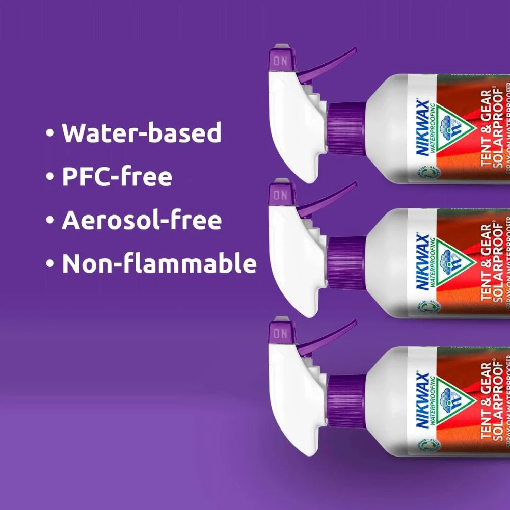 Nikwax Concentrated Tent and Gear Solar Proof 1 Litre - Image 6