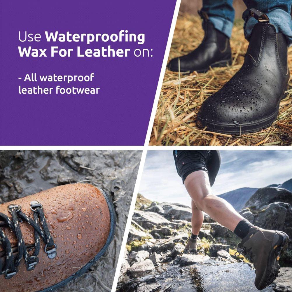 Nikwax Waterproofing Wax for Leather - 100ml (Cream/Neutral) - Image 3