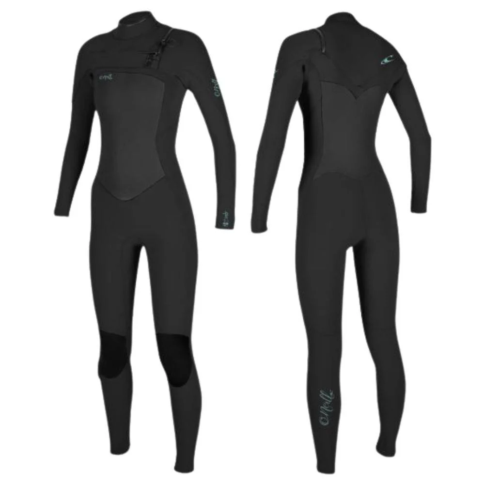 O'Neill Women's Epic 5/4 Chest Full Zip (Black)