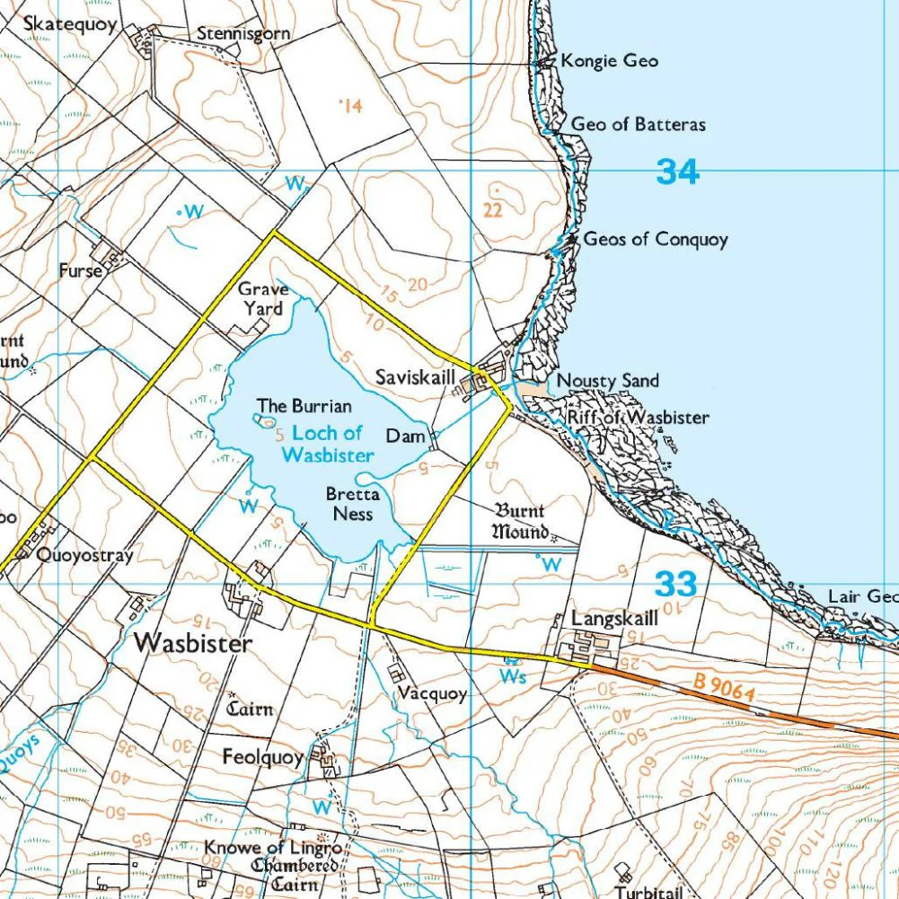 Ordnance Survey Explorer Map 464 Orkney - Westray, Papa Westray, Rousay, Egilsay & Wyre - Image 5