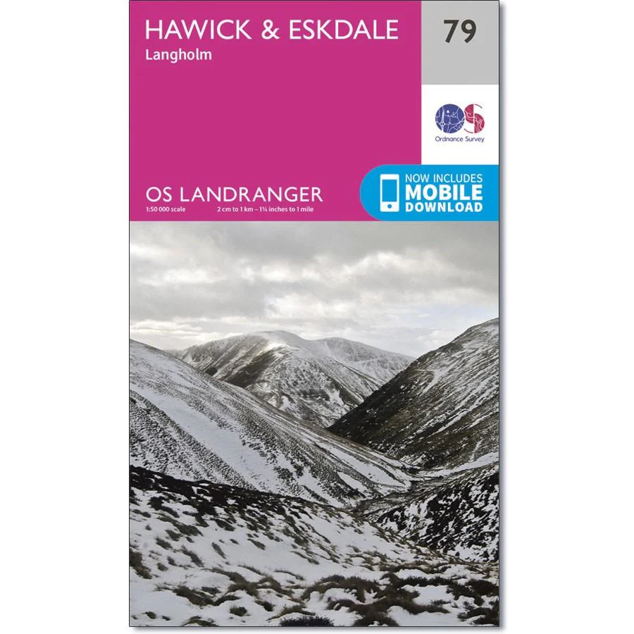 Ordnance Survey Landranger 79 - Hawick & Eskdale