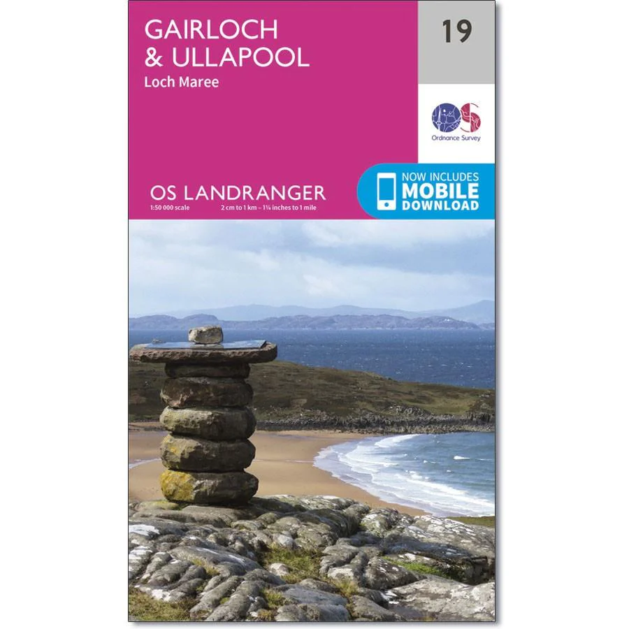 Ordnance Survey Landranger Map 19 Gairloch &amp; Ullapool