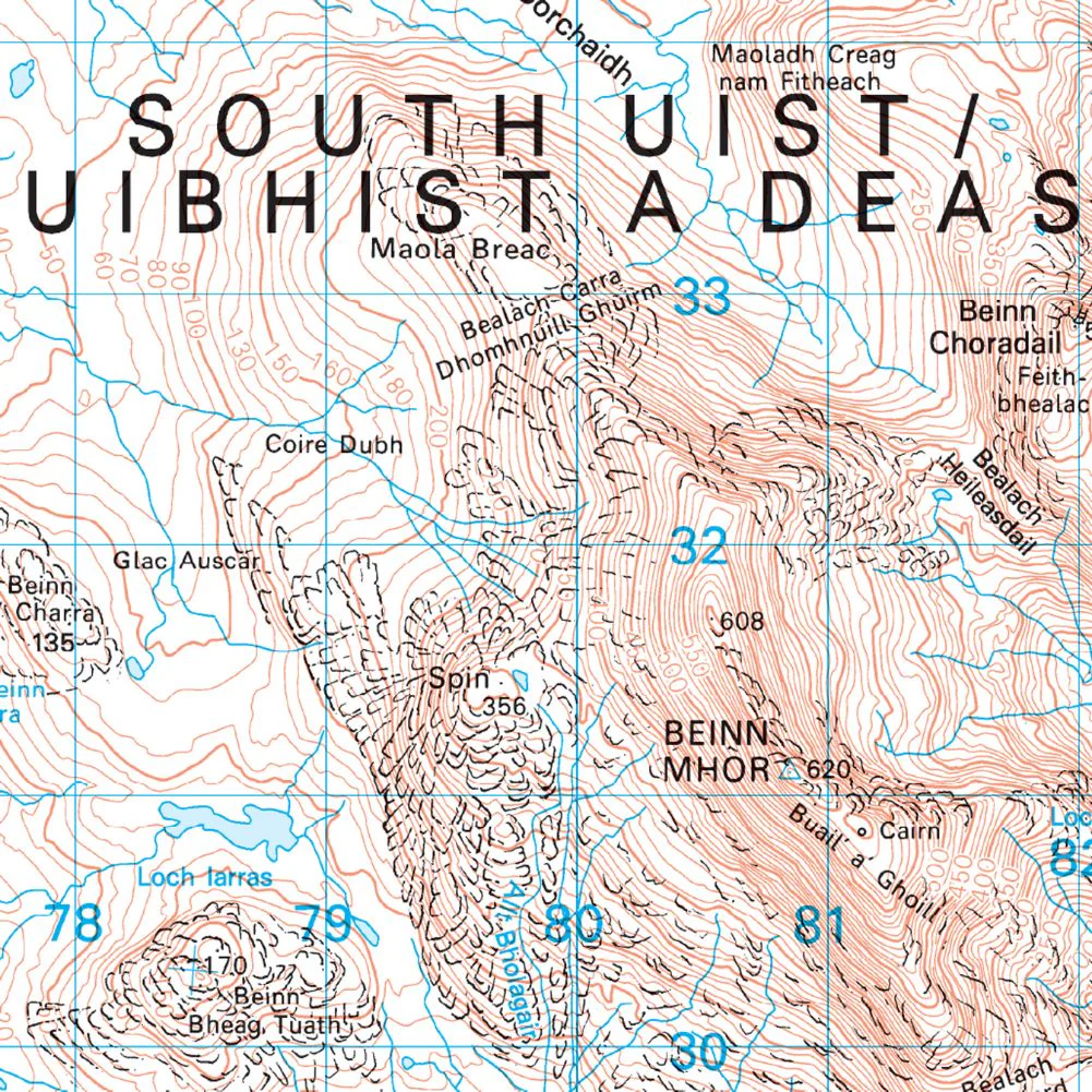 Ordnance Survey Landranger Map 22 Benbecula &amp; South Uist - Image 5