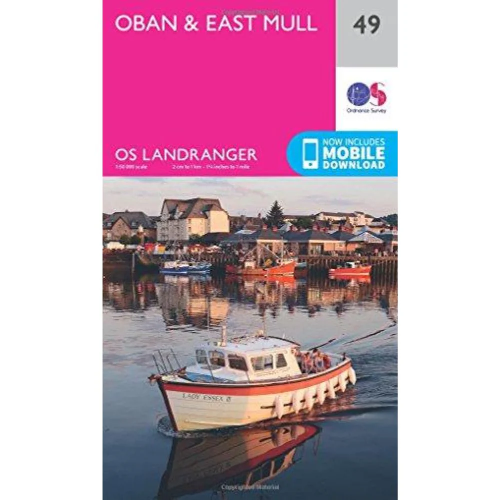 Ordnance Survey Landranger Map 49 - Oban & East Mull