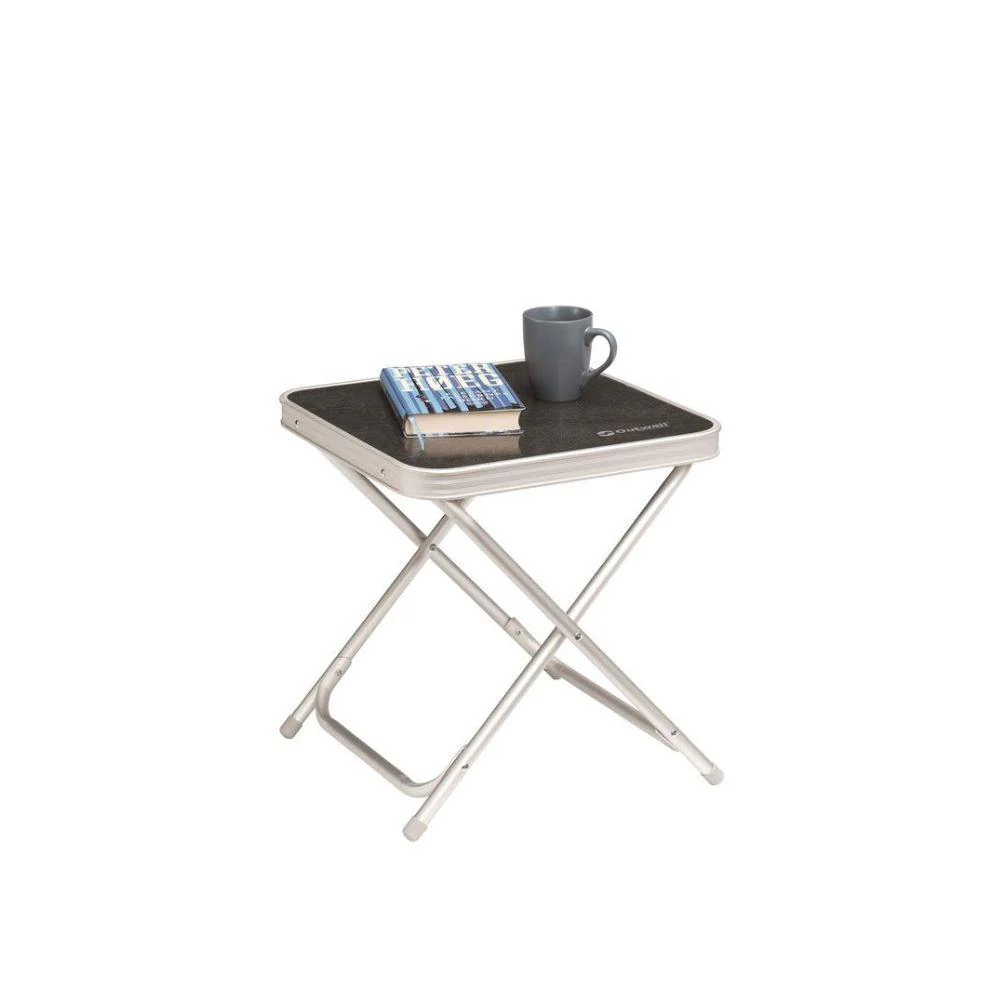Outwell Camping Table Stool Baffin (black/ Grey) - Image 2