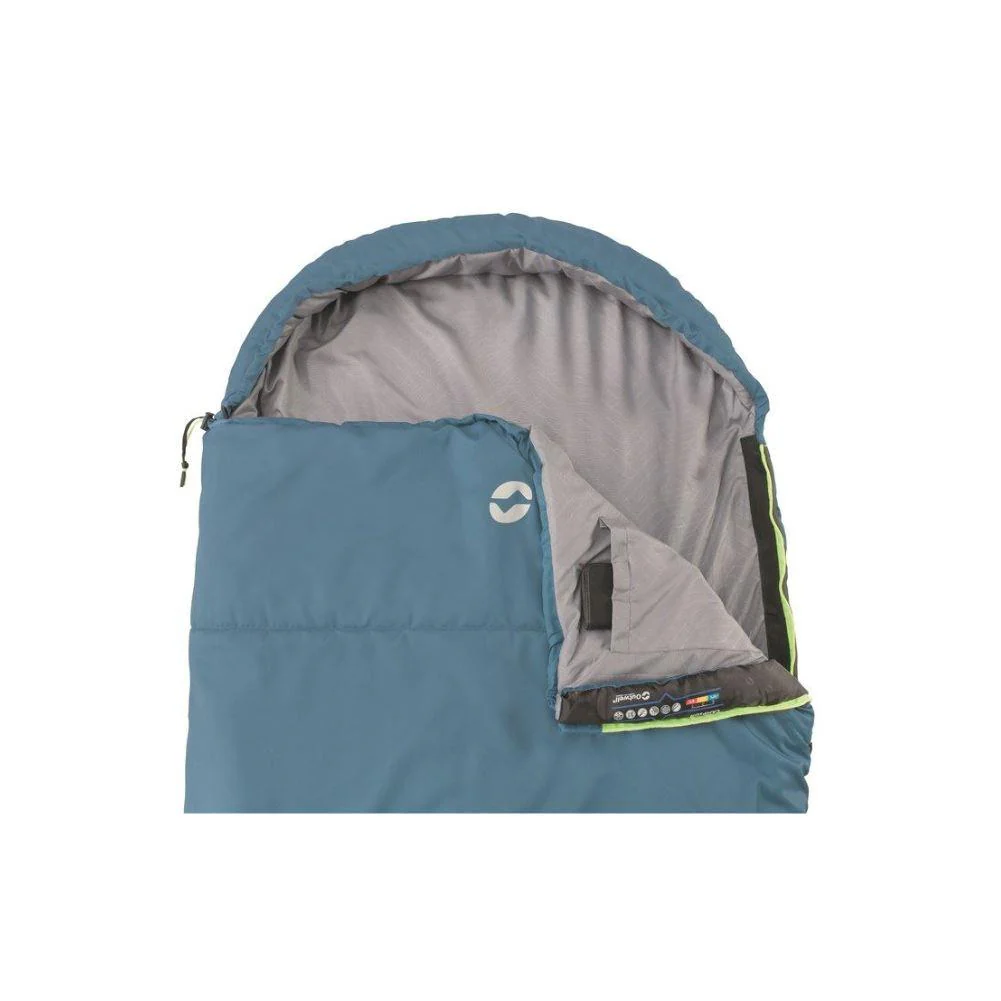 Outwell Campion Single Sleeping Bag (Ocean Blue) - Image 5