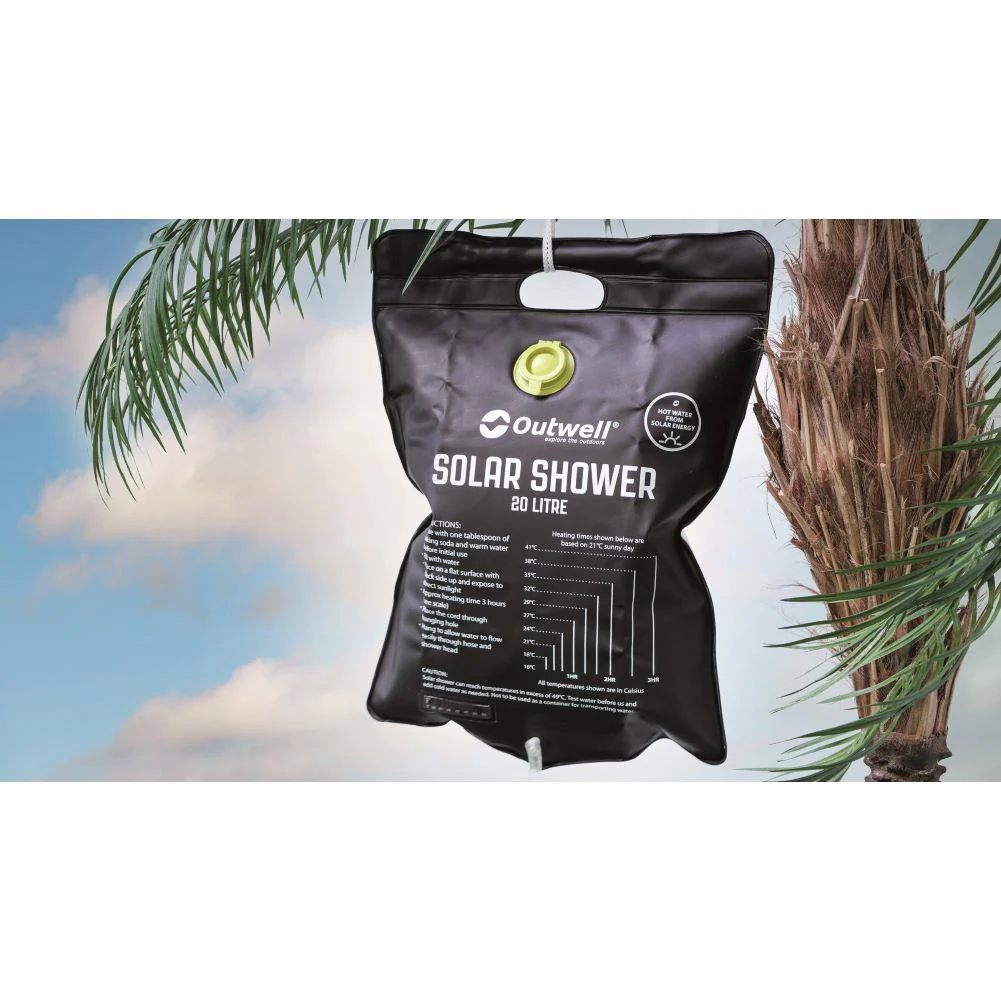 Outwell Solar Shower - 20 Litres - Image 2