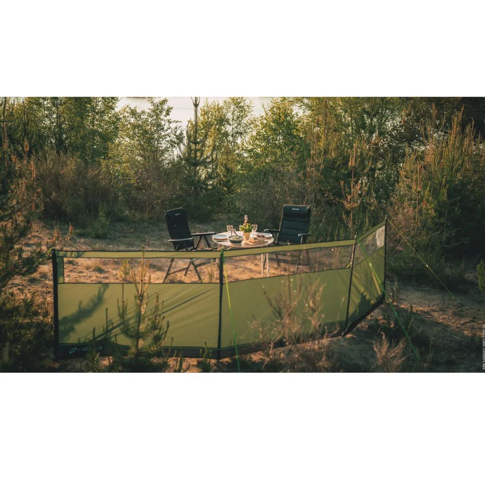 Outwell Windscreen Camping Windbreak (Elegant Green) - Image 4
