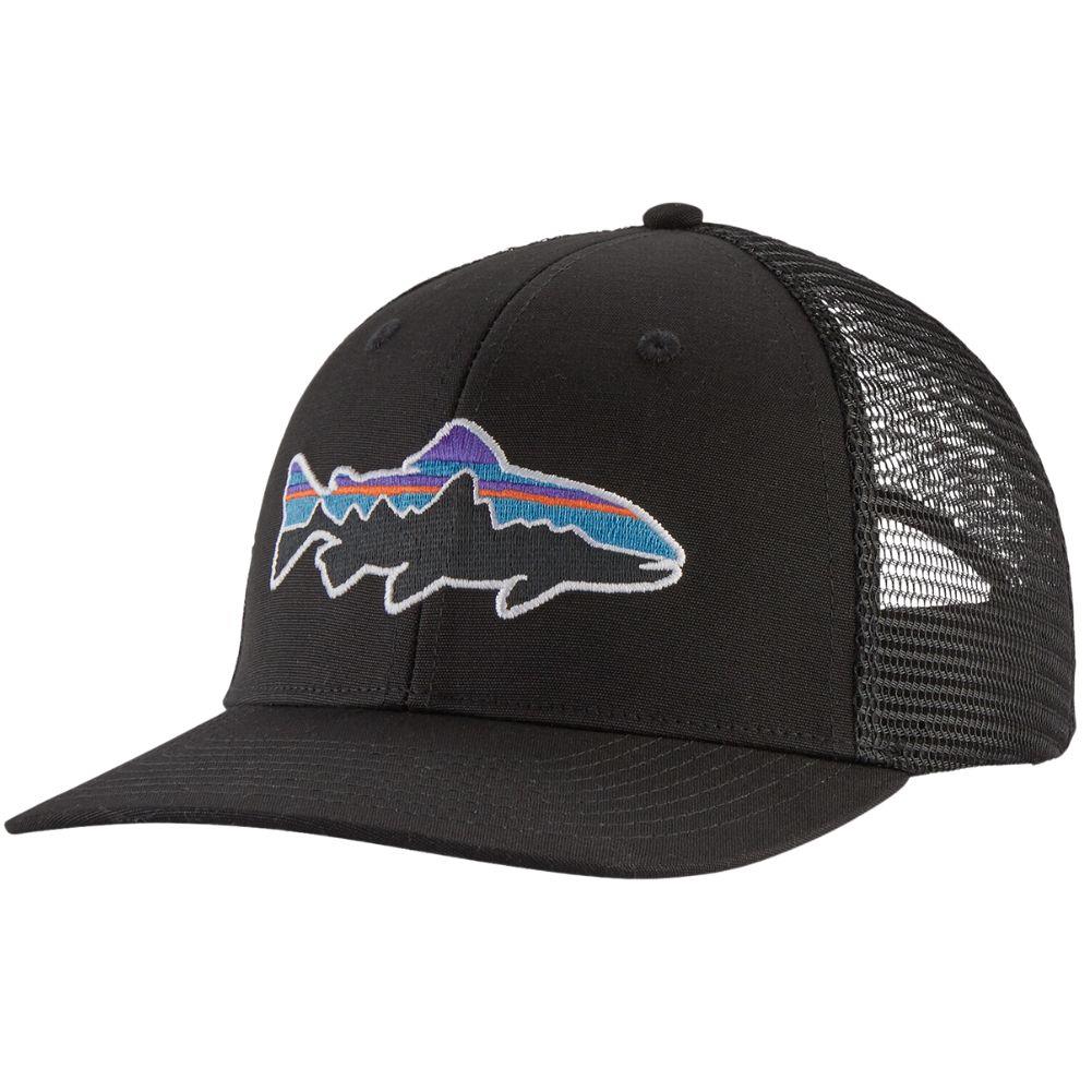 Patagonia Fitz Roy Trout Trucker Hat (Black)