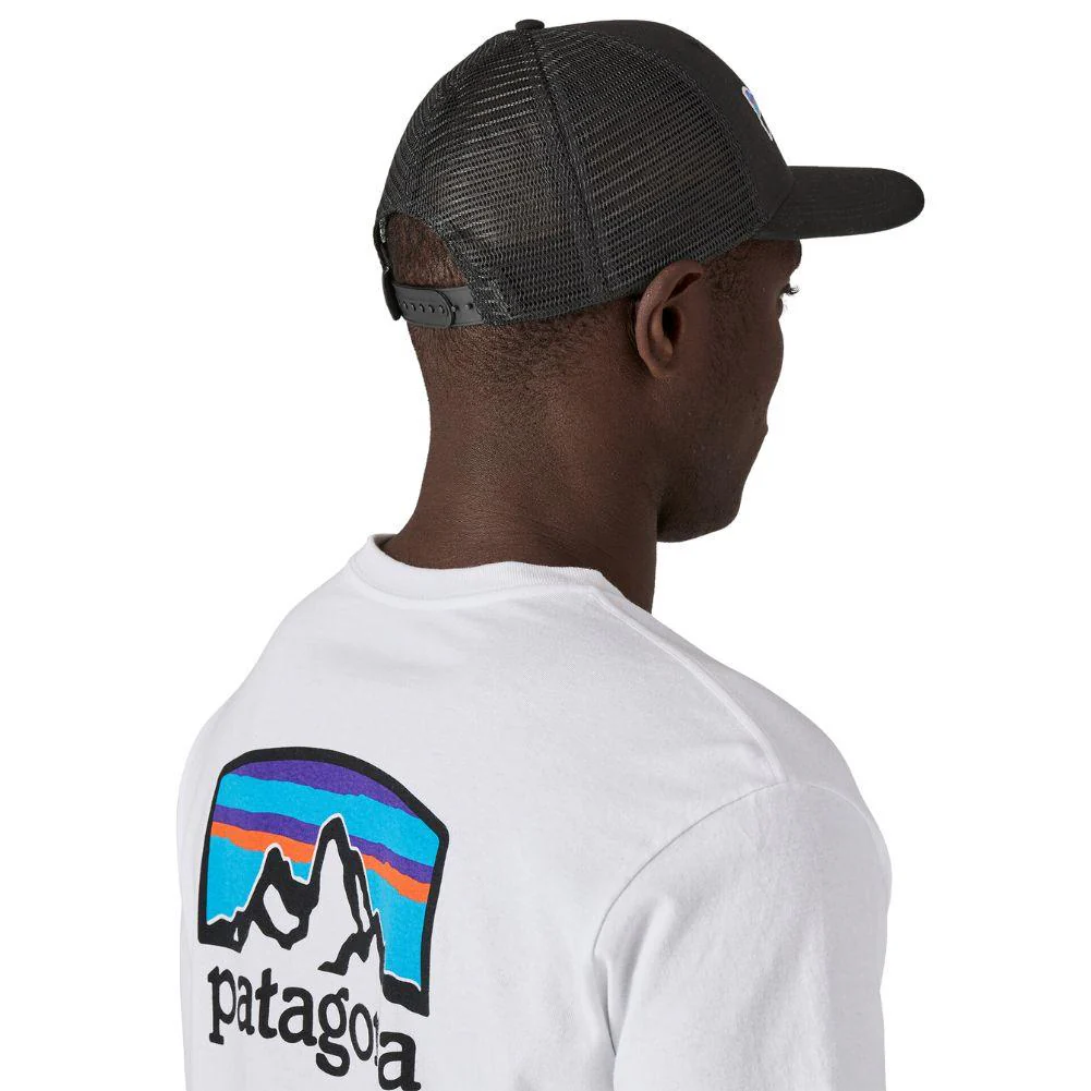 Patagonia Fitz Roy Trout Trucker Hat (Black) - Image 3