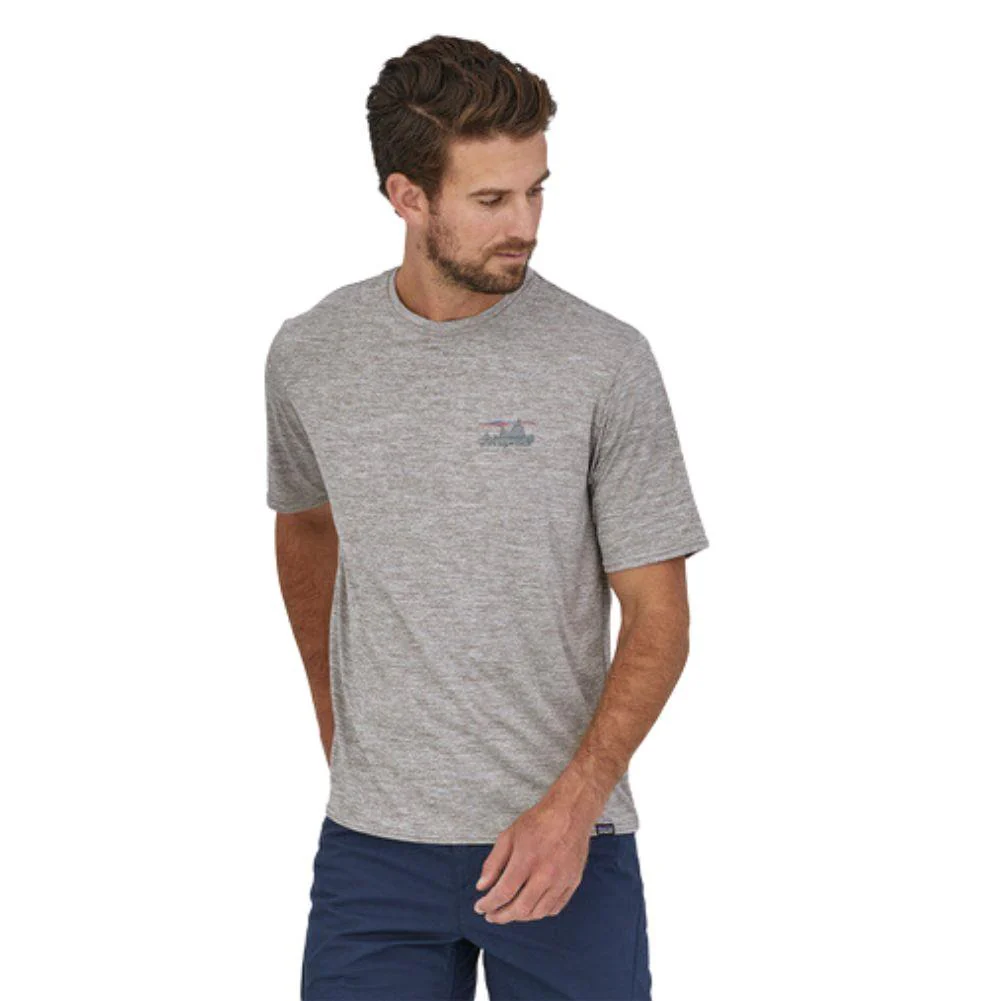 Patagonia Men's Capilene Cool Daily Graphic Shirt ('73 Skyline: Feather Grey) - Image 5