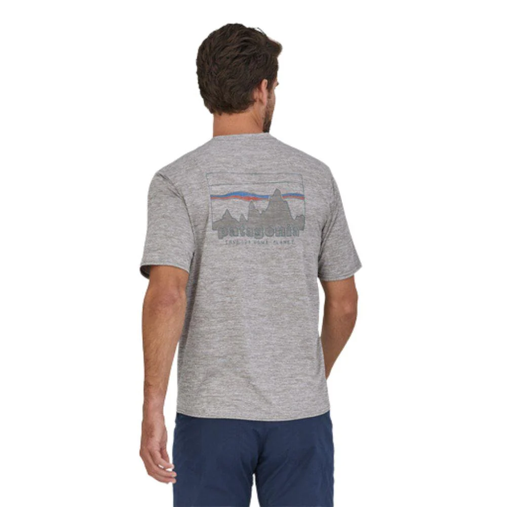 Patagonia Men's Capilene Cool Daily Graphic Shirt ('73 Skyline: Feather Grey) - Image 6