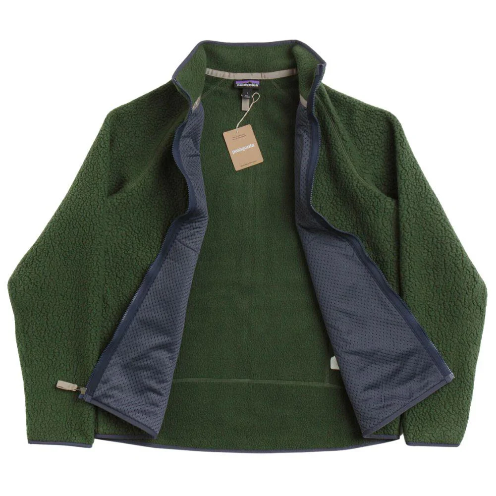 Patagonia Men's Retro Pile Fleece Jacket (Torrey Pine Green) - Image 2
