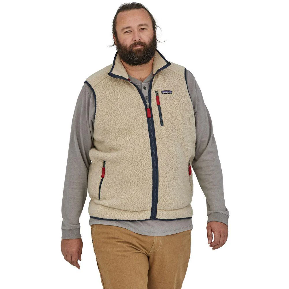 Patagonia Men's Retro Pile Fleece Vest (El Cap Khaki) - Image 4