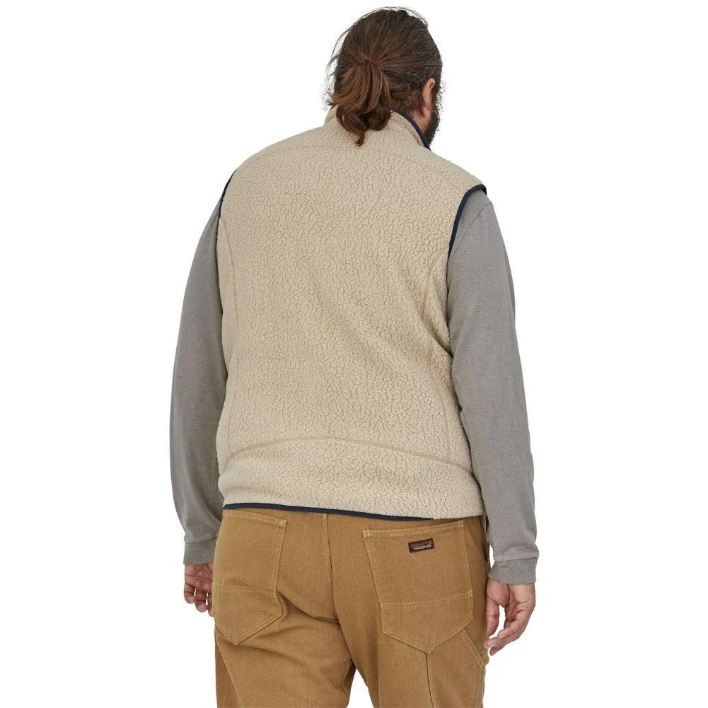 Patagonia Men's Retro Pile Fleece Vest (El Cap Khaki) - Image 6