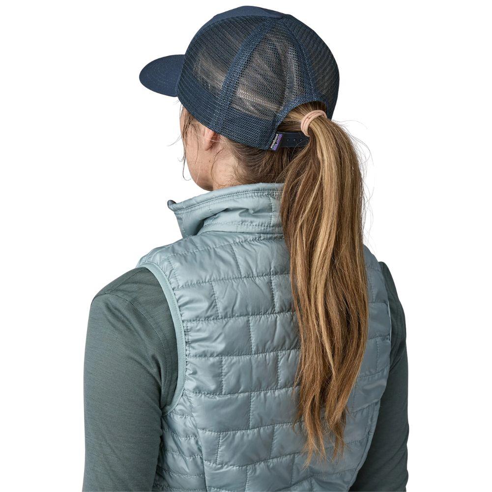 Patagonia P-6 Logo Trucker Hat (New Navy) - Image 3