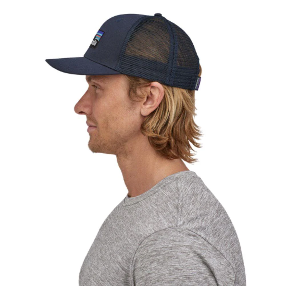 Patagonia P-6 Logo Trucker Hat (Night Plum) - Image 4