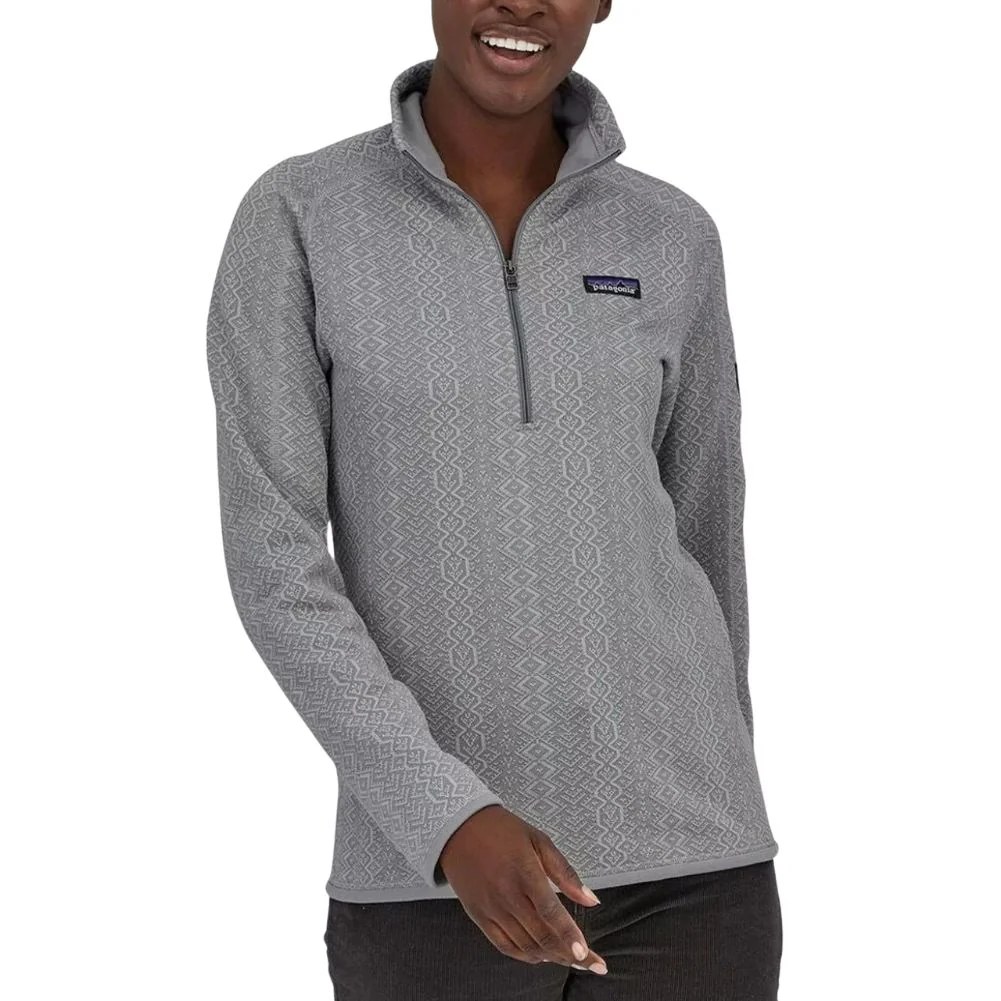 Patagonia Women's Better Sweater Fleece Jacket (Frozen Jaquard/Salt Grey) - Image 2