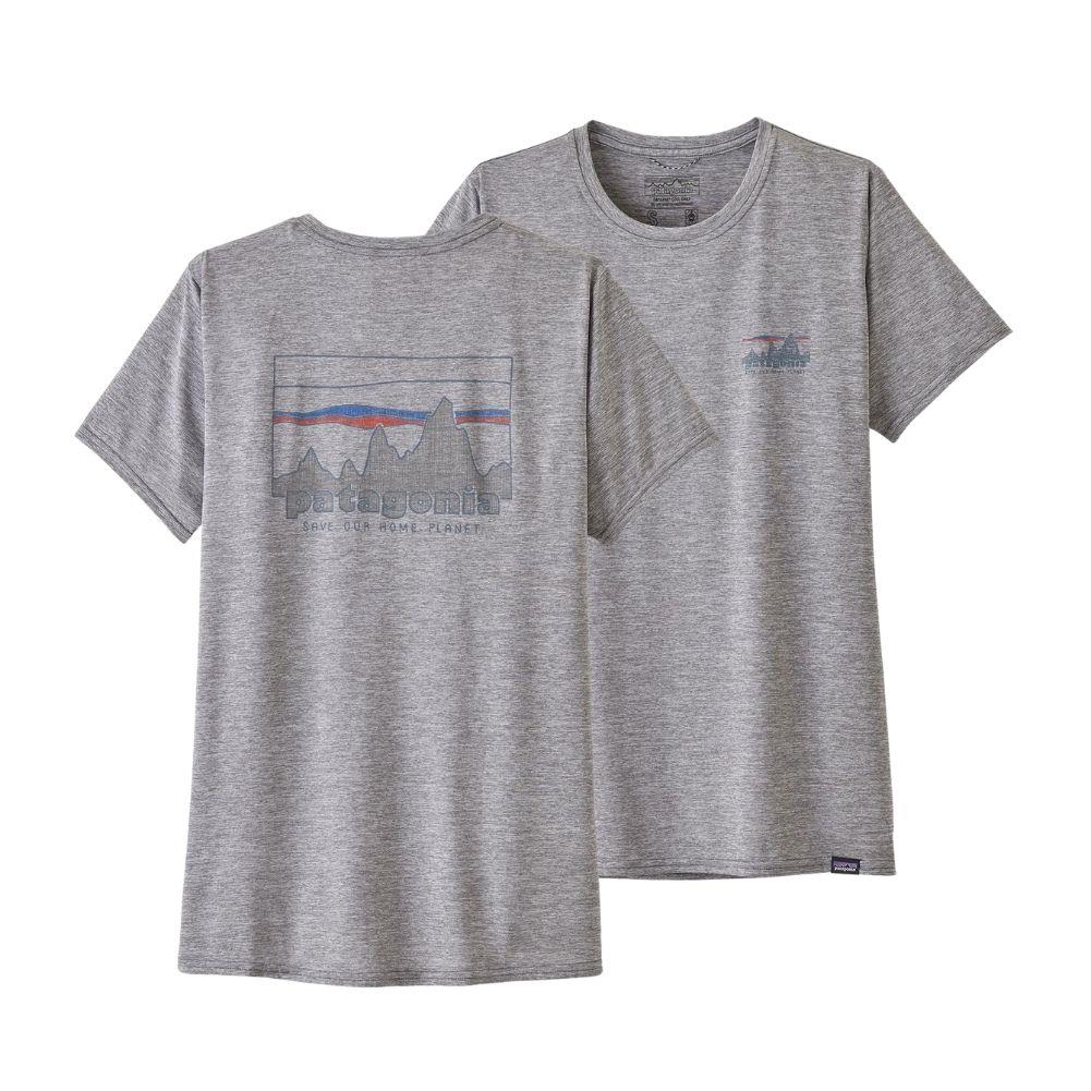 Patagonia Women's Capilene Cool Daily Graphic Shirt (Feather Grey)