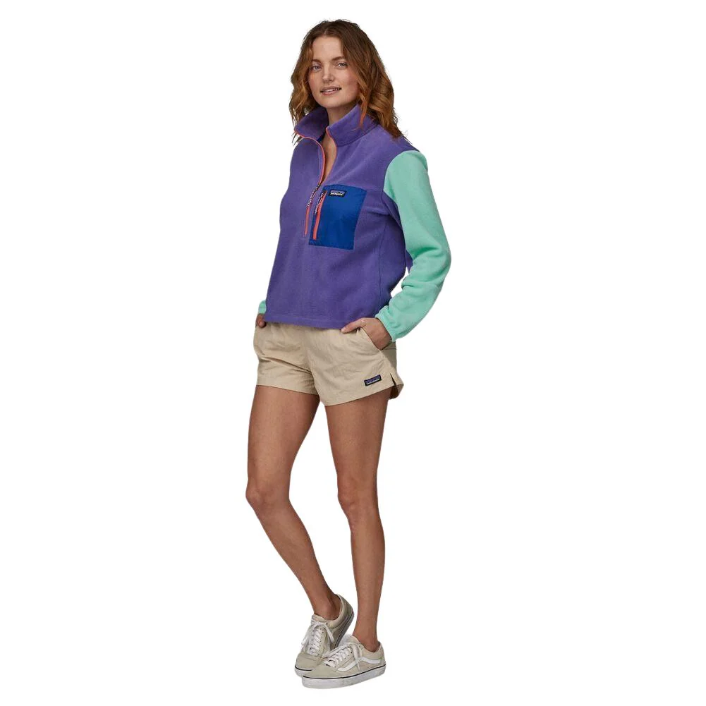 Patagonia Women's Microdini 1/2-Zip Fleece Pullover (Perennial Purple) - Image 4