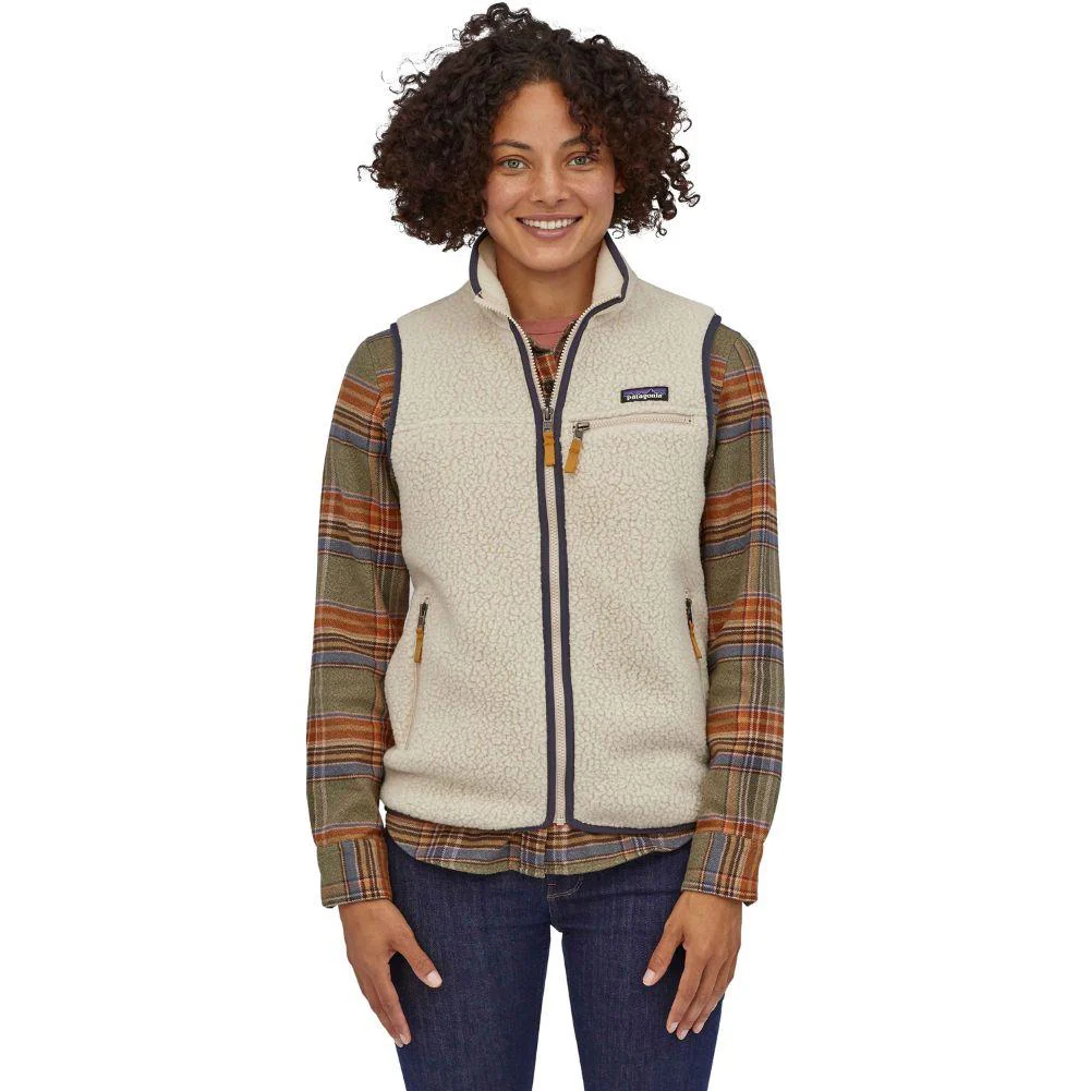 Patagonia Women's Retro Pile Fleece Vest (Pelican) - Image 2