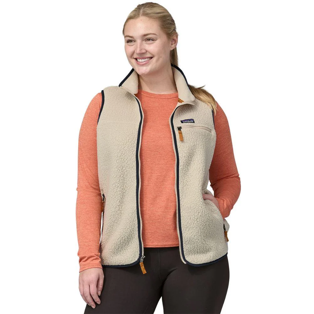 Patagonia Women's Retro Pile Fleece Vest (Pelican) - Image 4