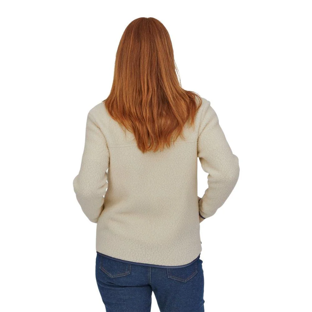 Patagonia Women's Retro Pile Jacket (Natural) - Image 6