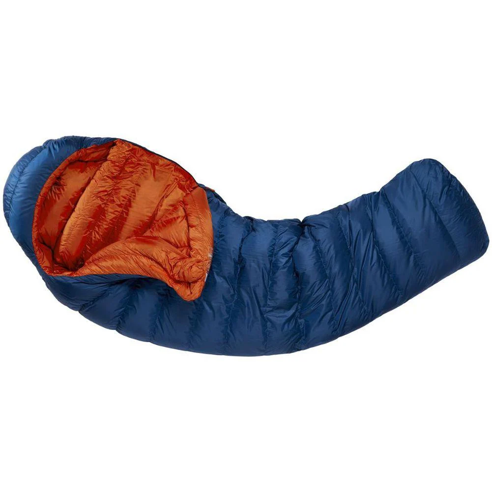 Rab Ascent 700 Down Sleeping Bag - Wide Long Left Zip (Ink) - Image 4