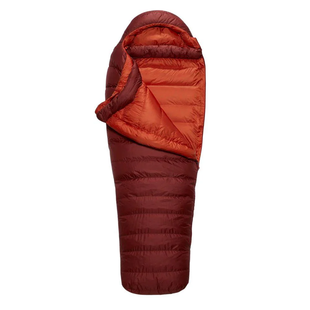 Rab Ascent 900 Down Sleeping Bag (Oxblood Red) - Image 2