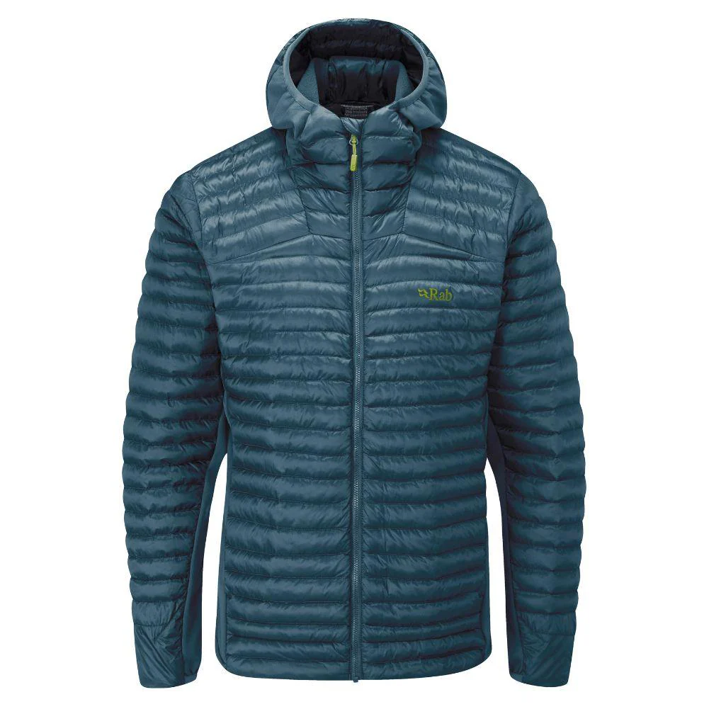 Rab Men's Cirrus Flex 2.0 Insulated Hooded Jacket (Orion Blue) - Image 2