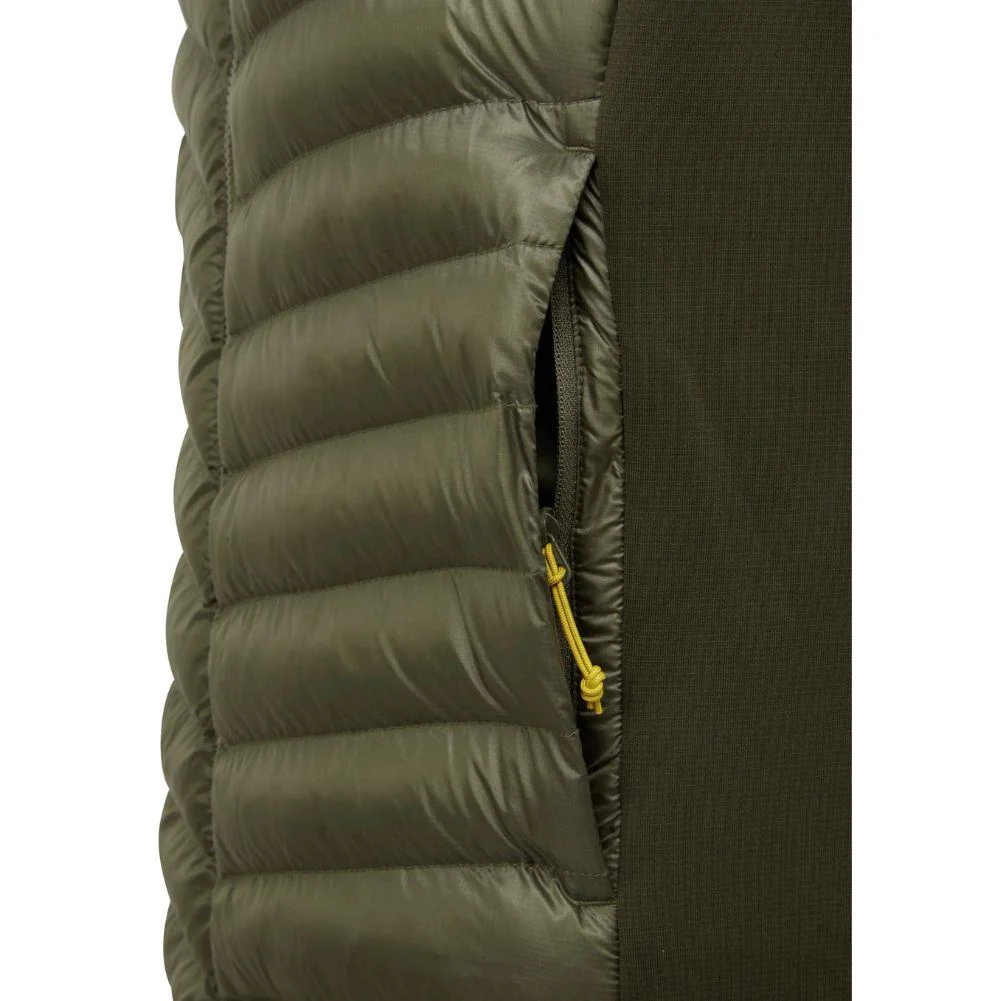 Rab Men's Cirrus Flex Insulated Vest (Light Khaki/Army) - Image 4
