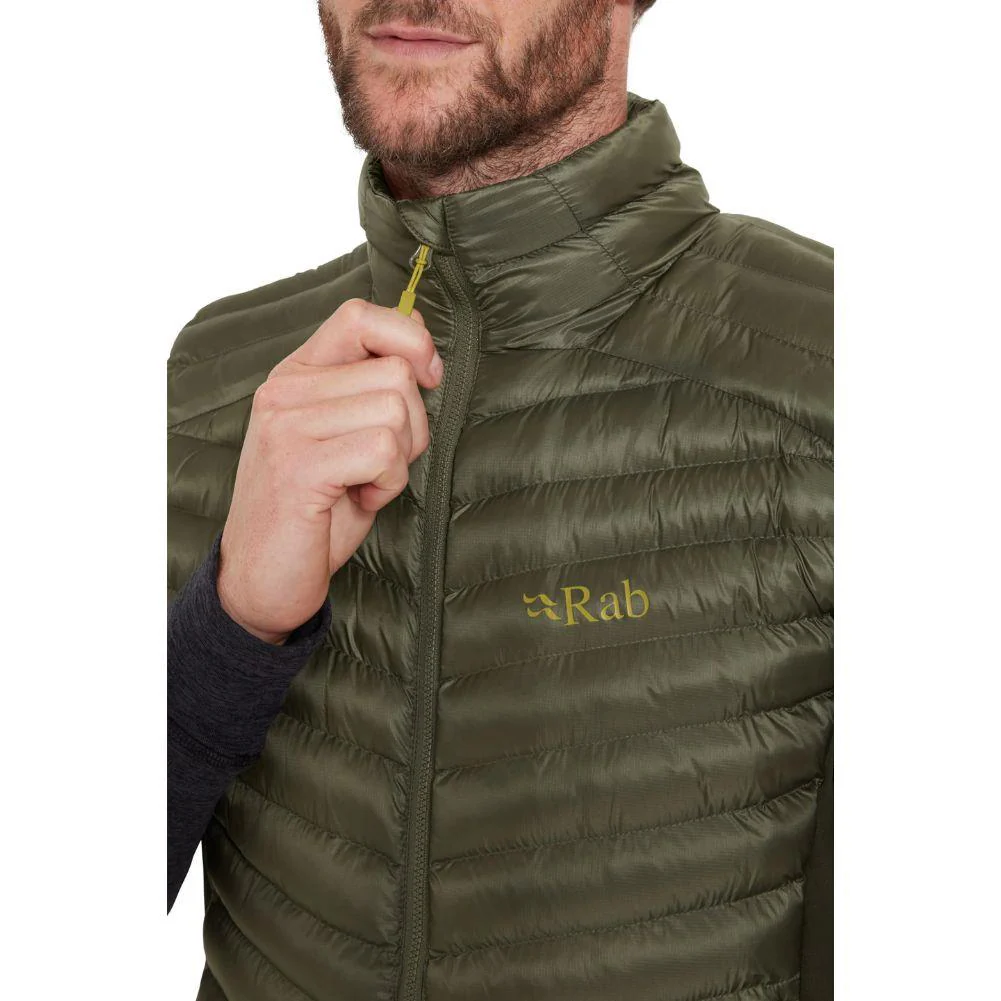Rab Men's Cirrus Flex Insulated Vest (Light Khaki/Army) - Image 8