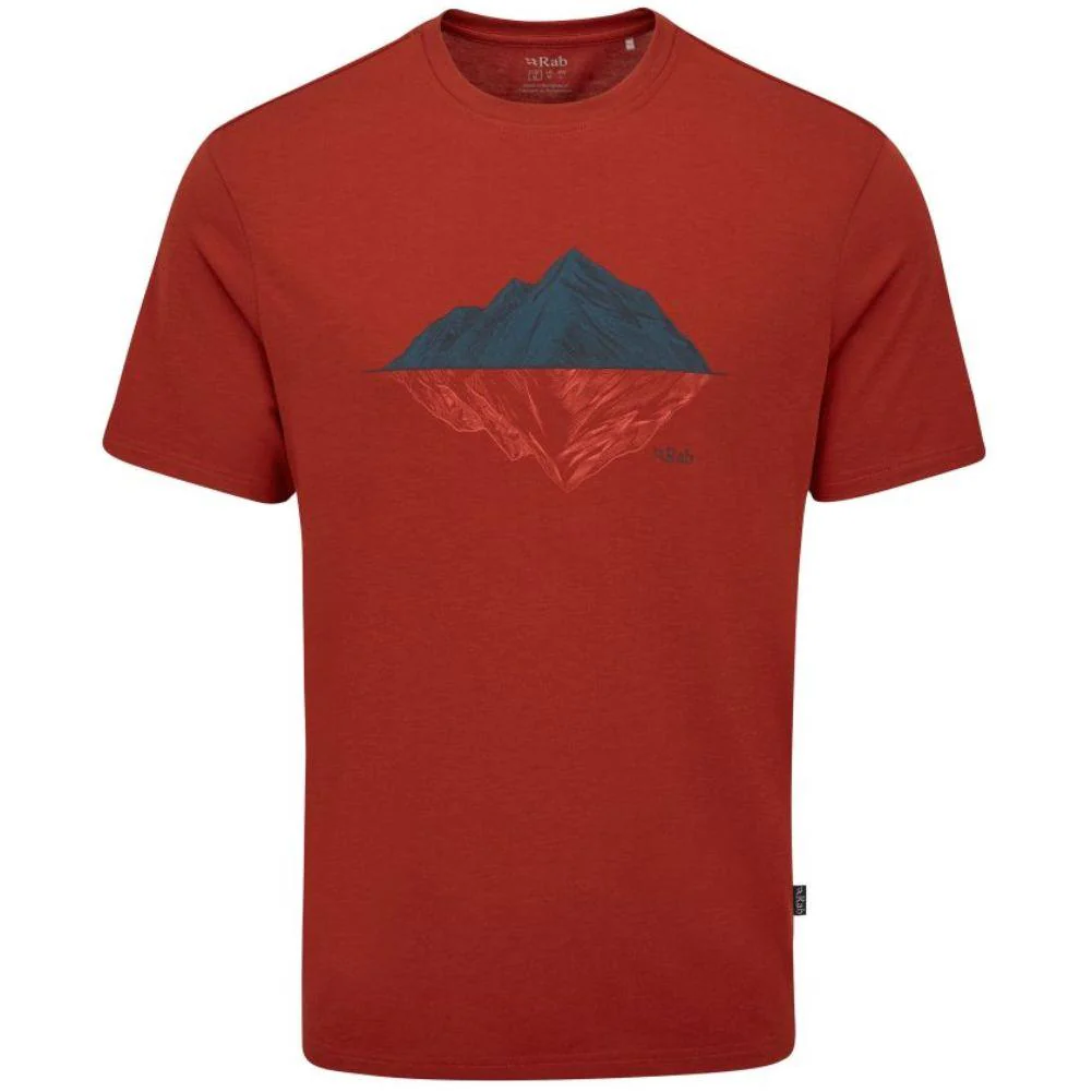 Rab Men's Crimp Reflection Tee (Tuscan Red)