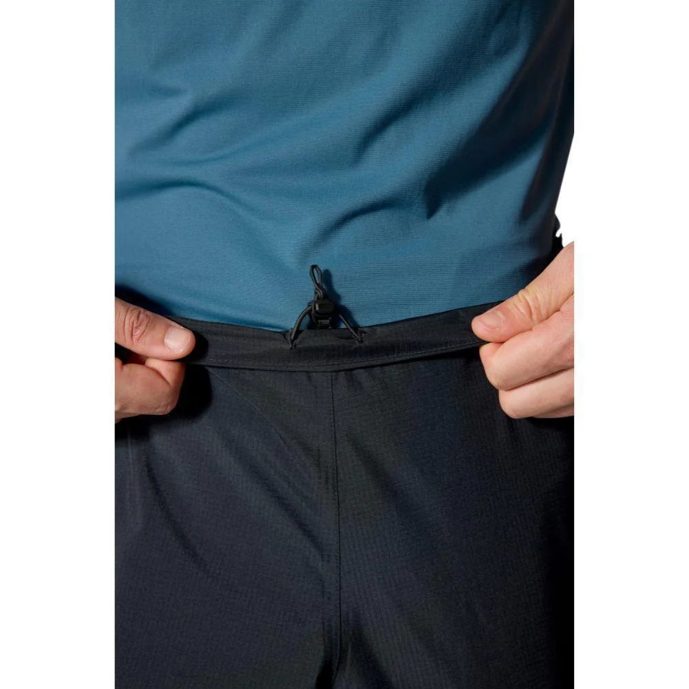 Rab Men's Downpour Mountain Waterproof Pants - Short - Small (Black) - Image 8