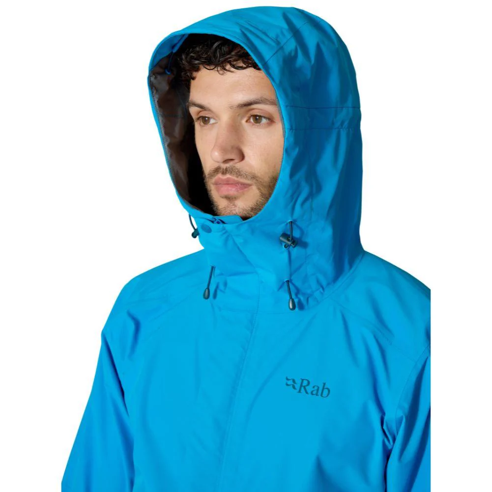 Rab Men's Downpour Waterproof Jacket (Maya Blue) - Image 11