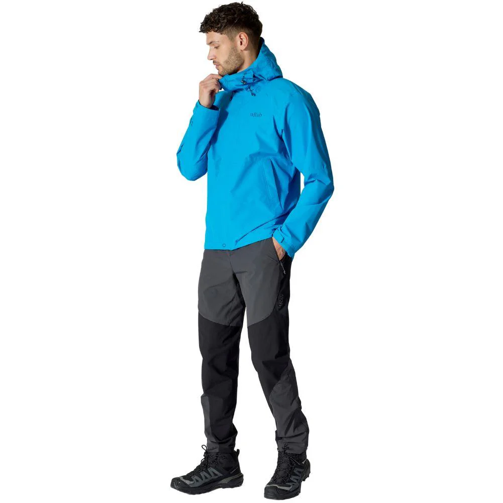 Rab Men's Downpour Waterproof Jacket (Maya Blue) - Image 3