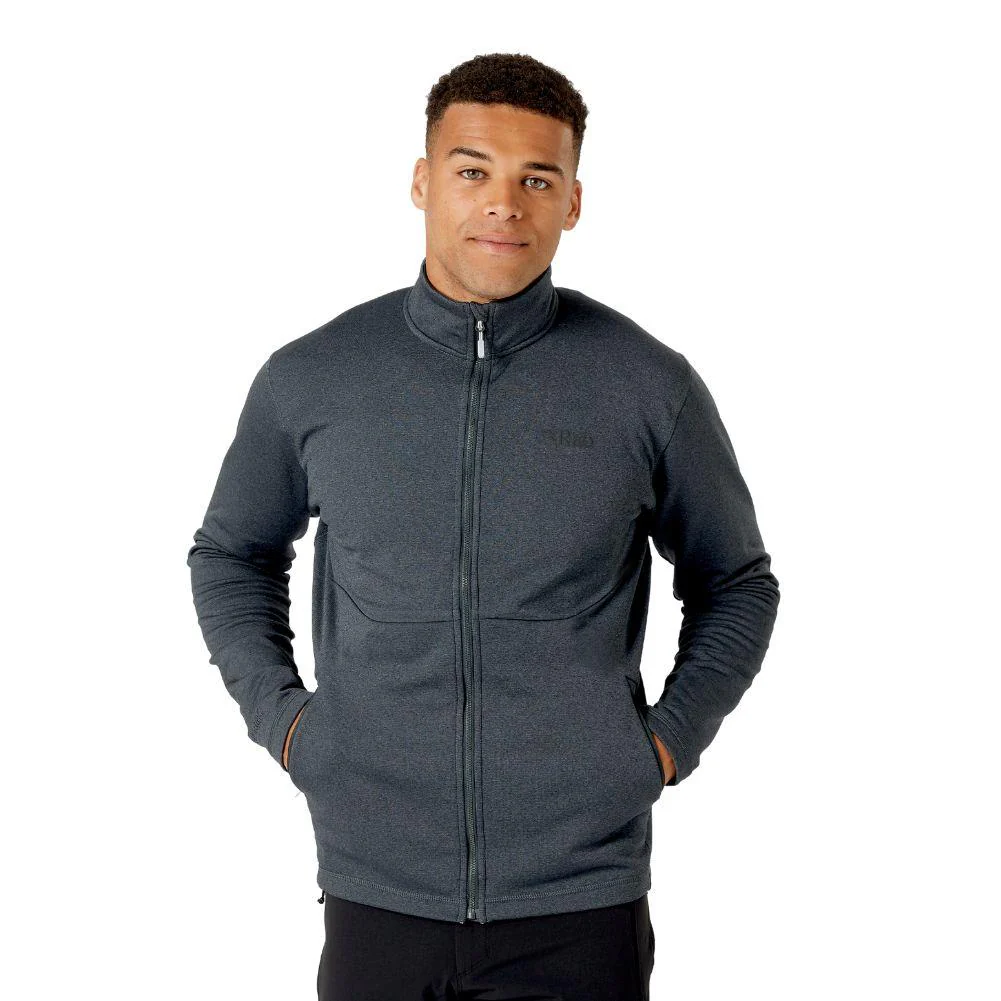Rab Men's Geon Jacket (Black/Steel Marl) - Image 2