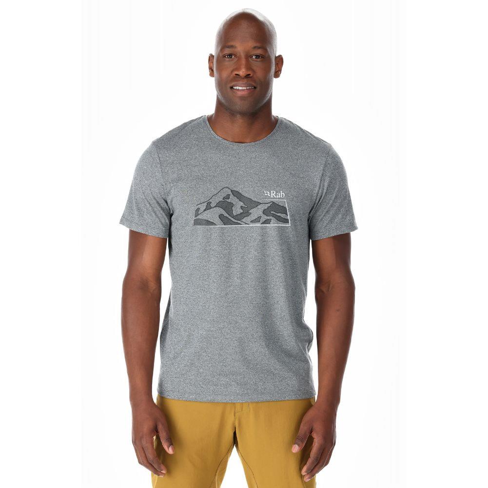Rab Men's Mantle Mountain Tee (Beluga) - Image 2