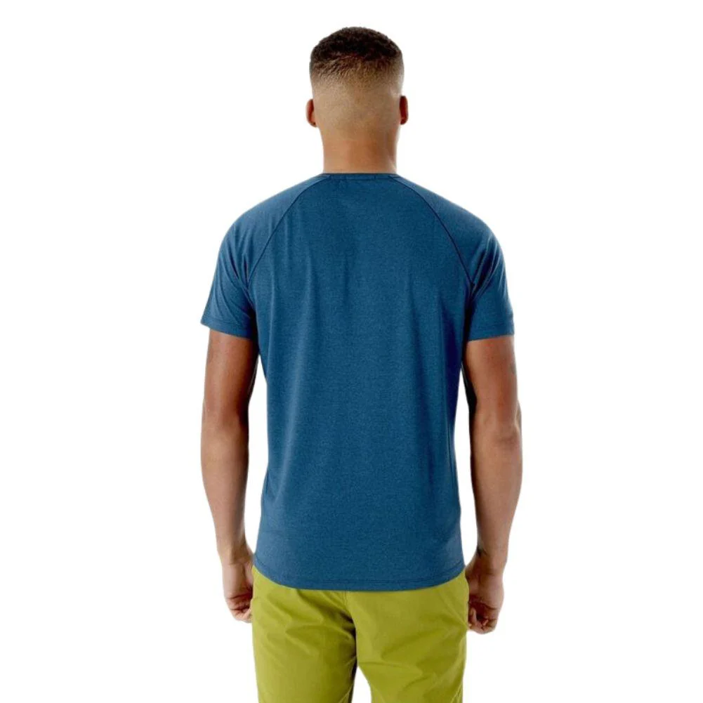 Rab Men's Mantle Tee (Nightfall Blue Marl) - Image 2