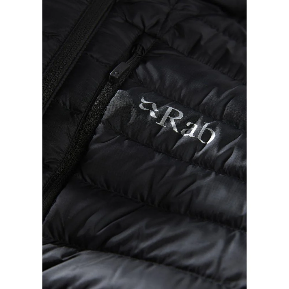 Rab Men's Microlight Alpine Recycled Down Jacket (Black) - Image 5